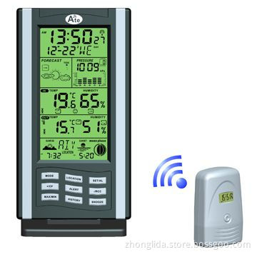 Precision Measuring Instrument, 433MHz Frequency, 12/24-hour Time Display